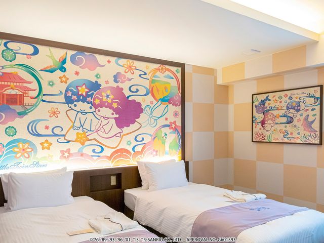 ホテル沖縄 with サンリオ キャラクターズ リトルツインスターズツイン